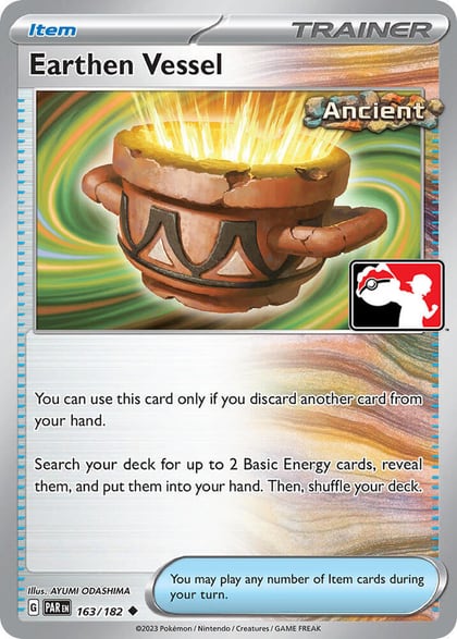 Earthen Vessel - 163/182, Prize Pack Series Cards 163/182