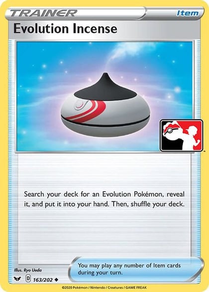 Evolution Incense - 163/202, Prize Pack Series Cards 163/202