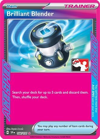 Brilliant Blender - 164/191, Prize Pack Series Cards 164/191