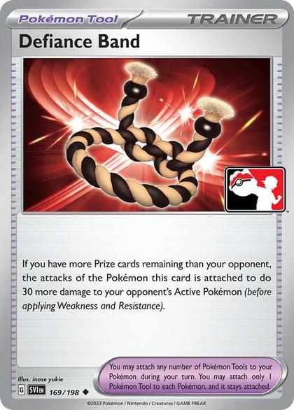 Defiance Band - 169/198, Prize Pack Series Cards 169/198