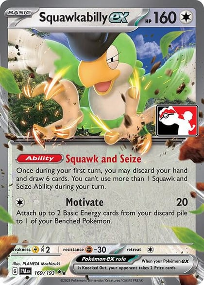 Squawkabilly ex - 169/193, Prize Pack Series Cards 169/193