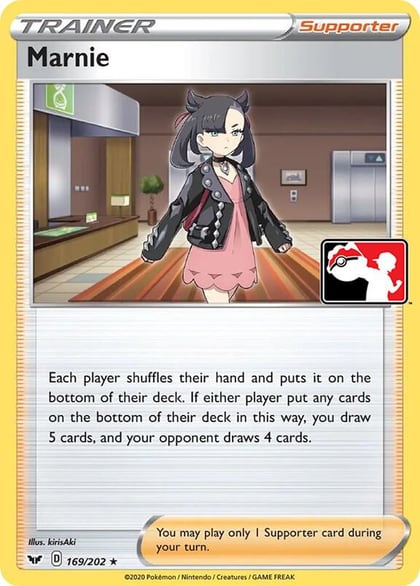 Marnie - 169/202, Prize Pack Series Cards 169/202