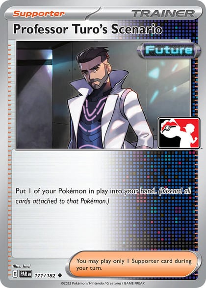 Professor Turo's Scenario - 171/182, Prize Pack Series Cards 171/182
