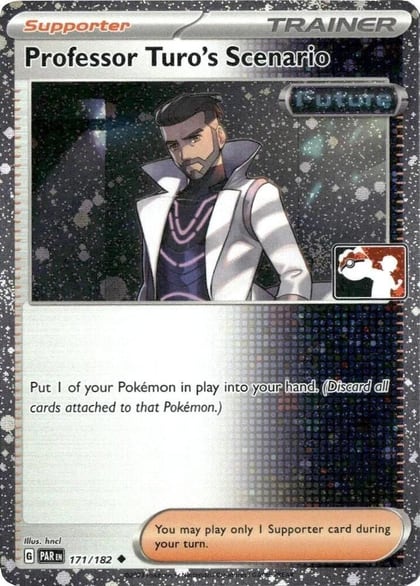 Professor Turo's Scenario - 171/182 (Cosmos Holo), Prize Pack Series Cards 171/182