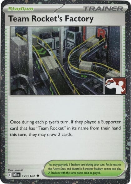 Team Rocket's Factory - 173/182 (Cosmos Holo), Prize Pack Series Cards 173/182