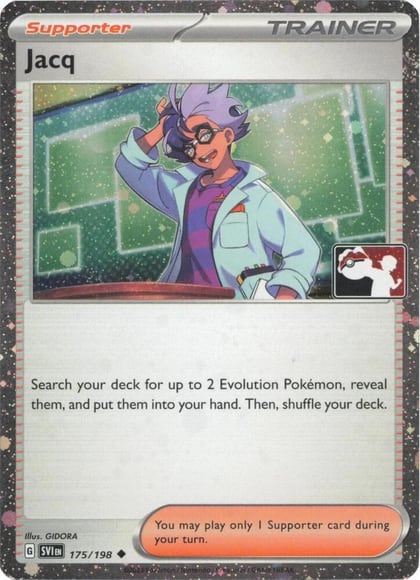 Jacq - 175/198 (Cosmos Holo), Prize Pack Series Cards 175/198