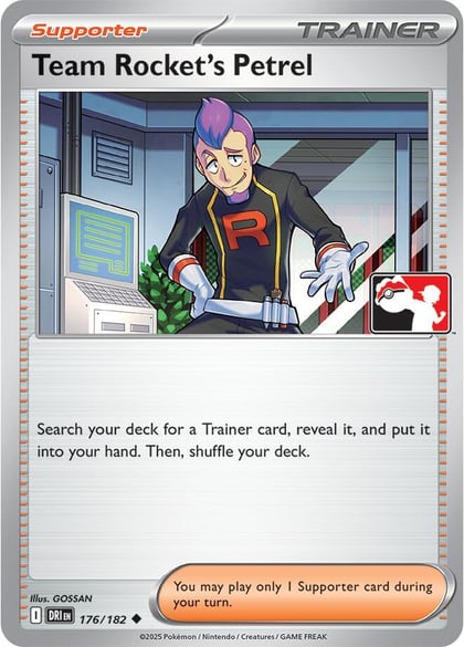 Team Rocket's Petrel - 176/182, Prize Pack Series Cards 176/182