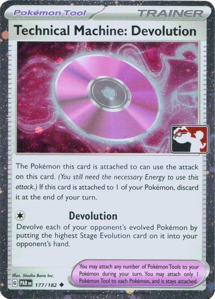 Technical Machine: Devolution - 177/182 (Cosmos Holo), Prize Pack Series Cards 177/182