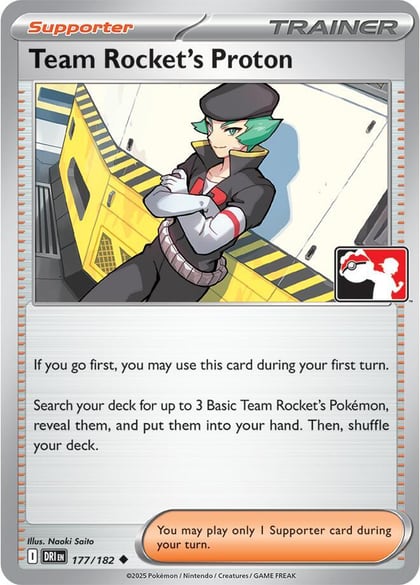 Team Rocket's Proton - 177/182, Prize Pack Series Cards 177/182