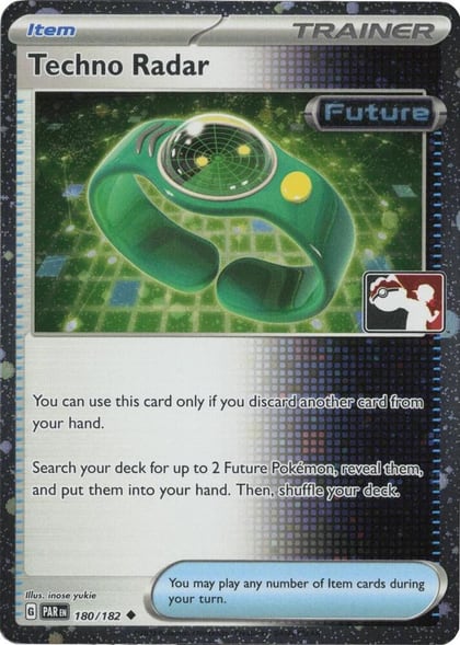 Techno Radar - 180/182 (Cosmos Holo), Prize Pack Series Cards 180/182