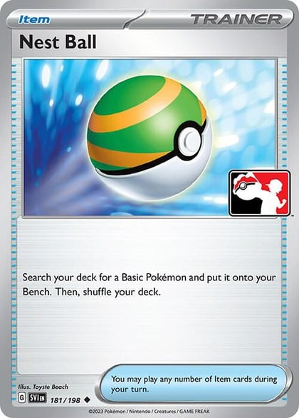 Nest Ball - 181/198, Prize Pack Series Cards 181/198