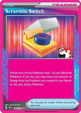 Scramble Switch - 186/191, Prize Pack Series Cards 186/191