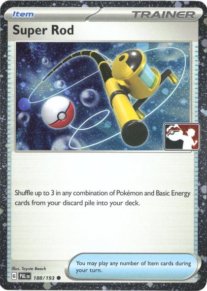 Super Rod - 188/193 (Cosmos Holo), Prize Pack Series Cards 188/193