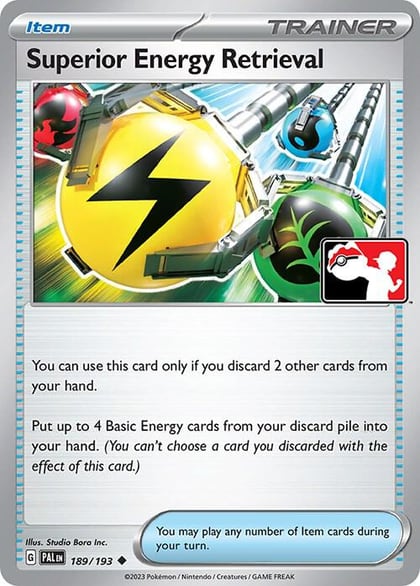 Superior Energy Retrieval - 189/193, Prize Pack Series Cards 189/193