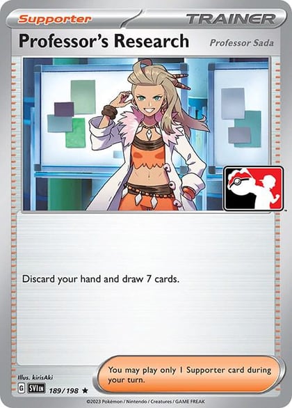 Professor's Research [Professor Sada] - 189/198, Prize Pack Series Cards 189/198