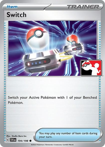 Switch - 194/198, Prize Pack Series Cards 194/198