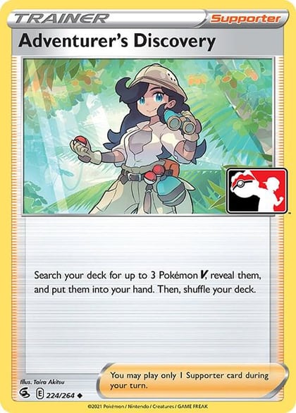 Adventurer's Discovery - 224/264, Prize Pack Series Cards 224/264