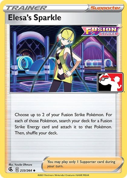 Elesa's Sparkle - 233/264, Prize Pack Series Cards 233/264