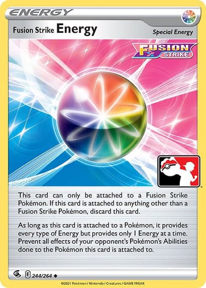 Fusion Strike Energy - 244/264, Prize Pack Series Cards 244/264