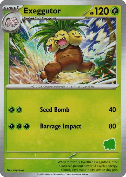 Exeggutor, My First Battle #524015