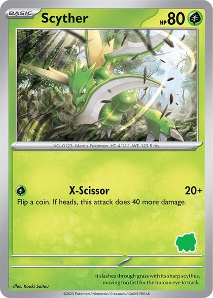Scyther, My First Battle #524016
