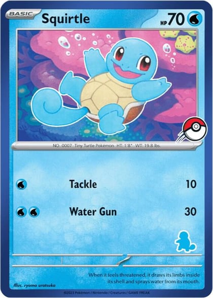Squirtle (Blue Border), My First Battle #524046