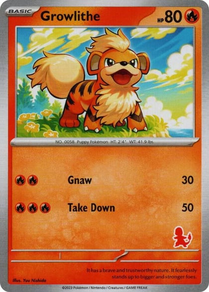Growlithe, My First Battle #524092