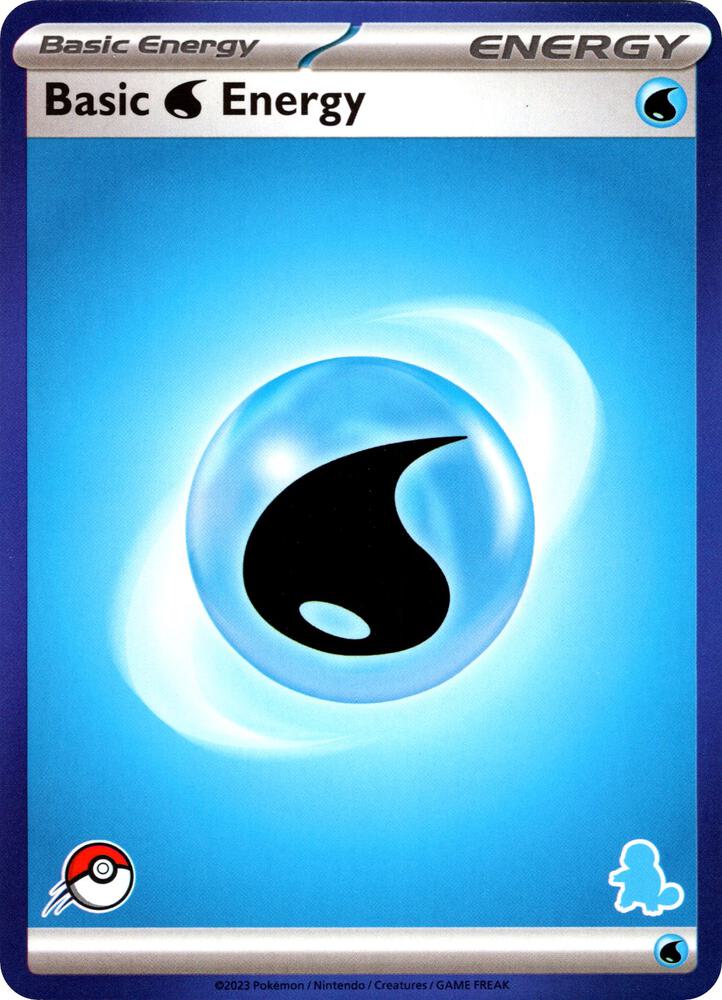 Basic Water Energy (Blue Border), My First Battle P532091