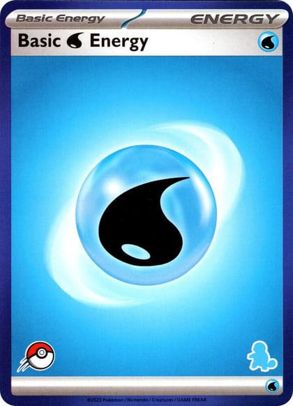 Basic Water Energy (Blue Border), My First Battle P532091