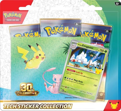 30th Celebration Tech Sticker Collection [Alolan Exeggutor], ME: 30th Celebration P704145