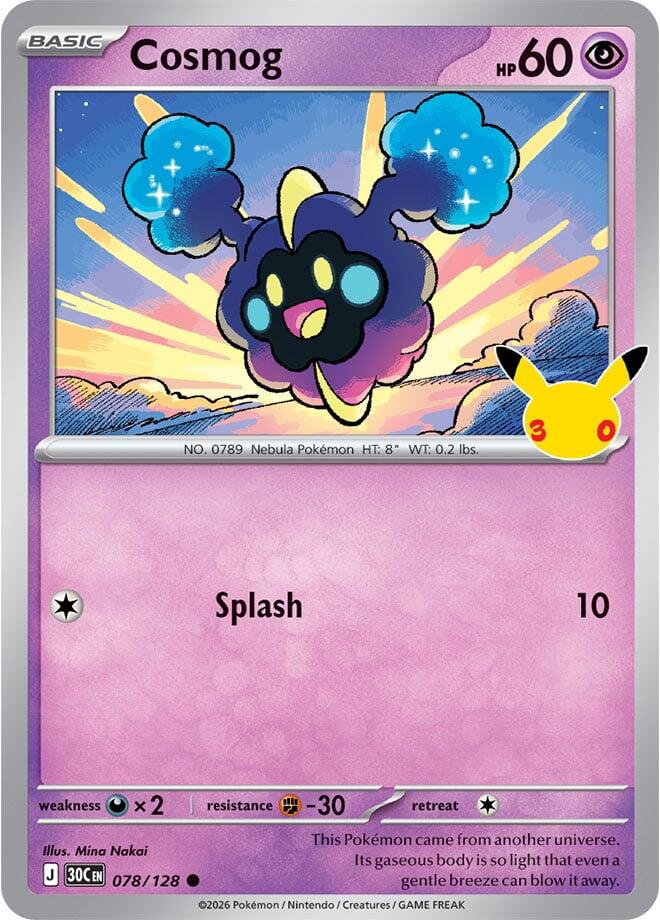 Cosmog, ME: 30th Celebration 078/128