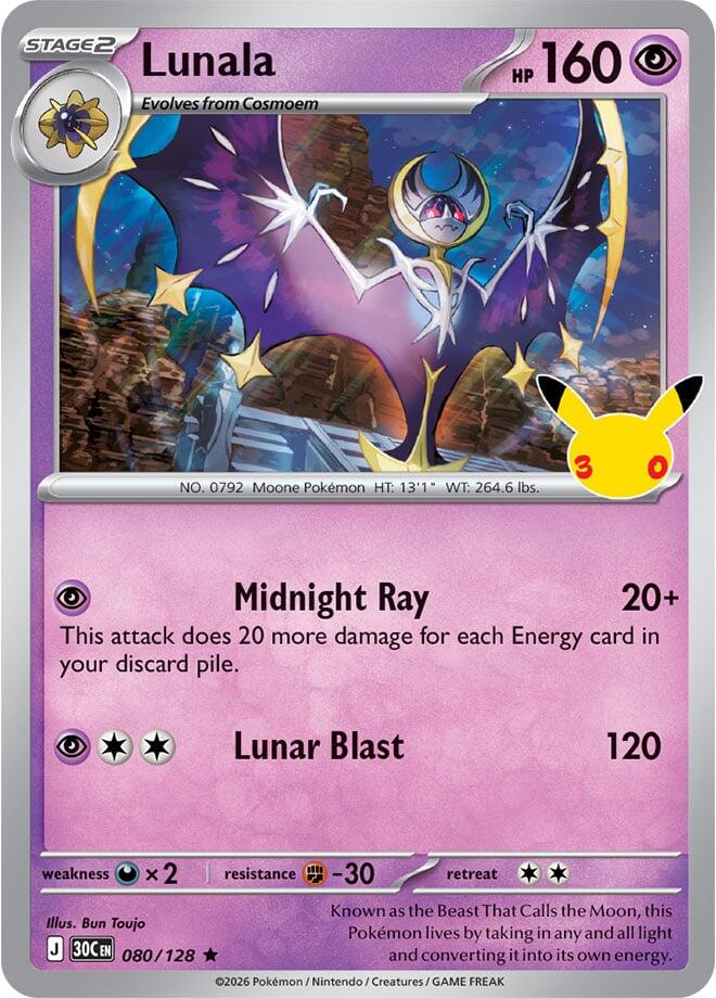 Lunala, ME: 30th Celebration 080/128