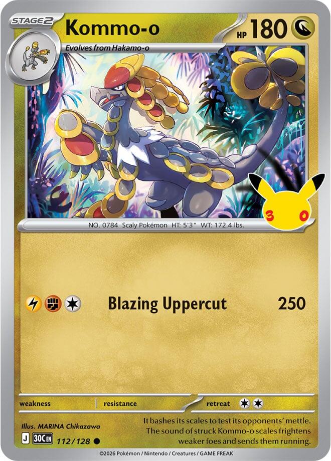 Kommo-o - 112/128, ME: 30th Celebration 112/128
