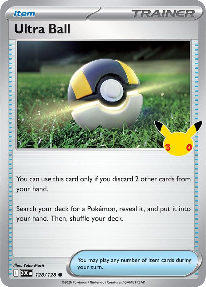 Ultra Ball, ME: 30th Celebration 128/128