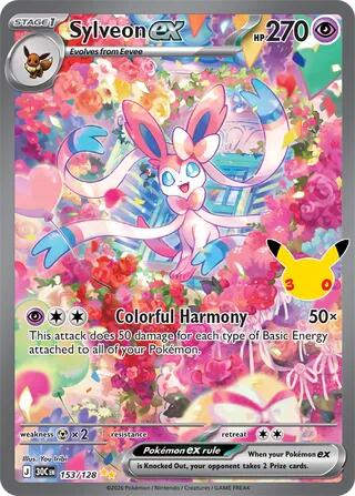 Sylveon ex - 153/128, ME: 30th Celebration 153/128