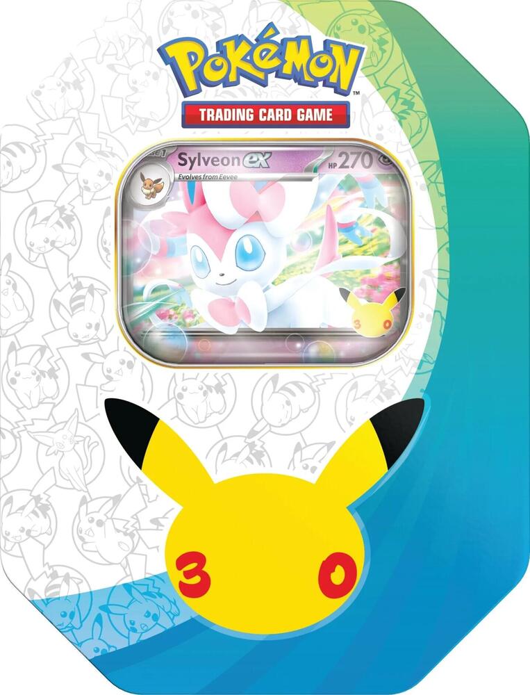 30th Celebration ex Tin [Sylveon ex], ME: 30th Celebration P704149