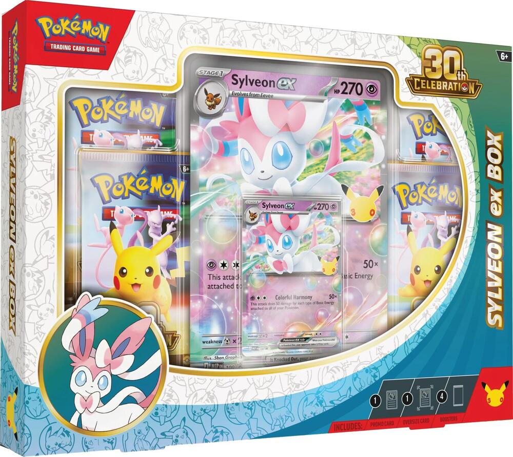 30th Celebration Sylveon ex Box, ME: 30th Celebration P704155