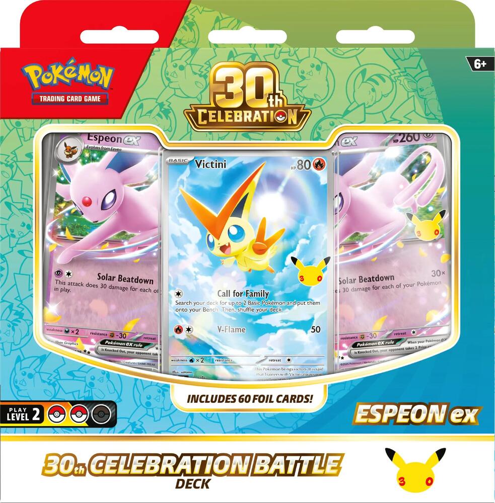 30th Celebration Battle Deck [Espeon ex], ME: 30th Celebration P704187