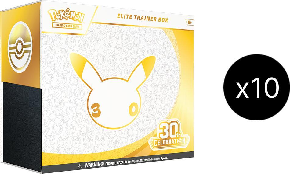 30th Celebration Elite Trainer Box Case, ME: 30th Celebration P709036