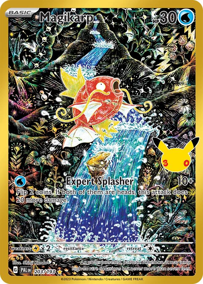 Magikarp, ME: 30th Celebration Classic Collection 203/193