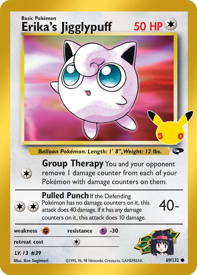 Erika's Jigglypuff, ME: 30th Celebration Classic Collection 69/132