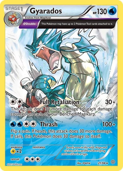 Gyarados (21), XY - Ancient Origins 21/98