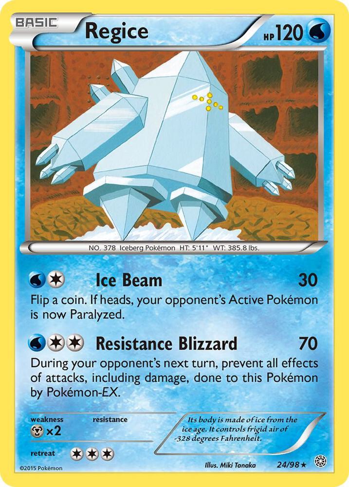 Regice, XY - Ancient Origins 24/98