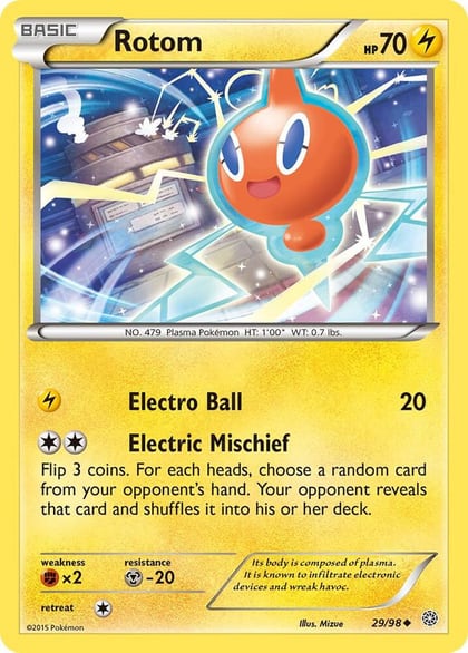Rotom, XY - Ancient Origins 29/98