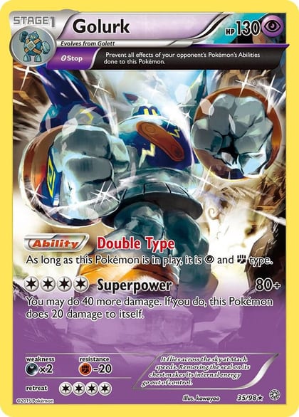Golurk (35), XY - Ancient Origins 35/98