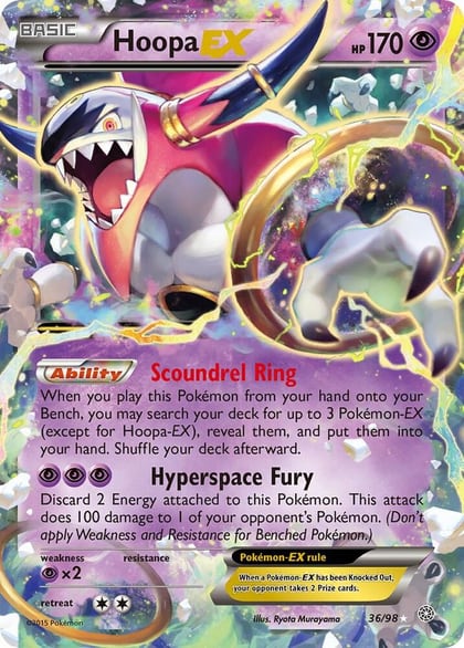Hoopa EX, XY - Ancient Origins 36/98
