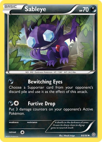 Sableye, XY - Ancient Origins 44/98