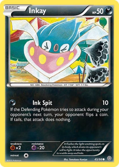 Inkay, XY - Ancient Origins 45/98
