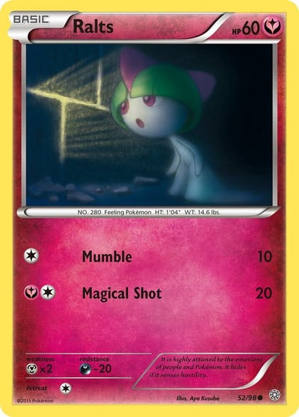 Ralts, XY - Ancient Origins 52/98
