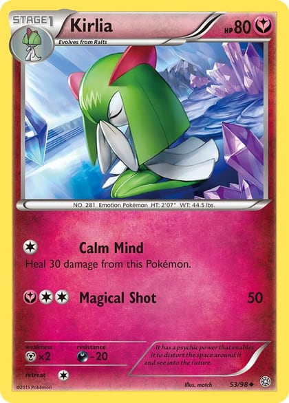 Kirlia, XY - Ancient Origins 53/98